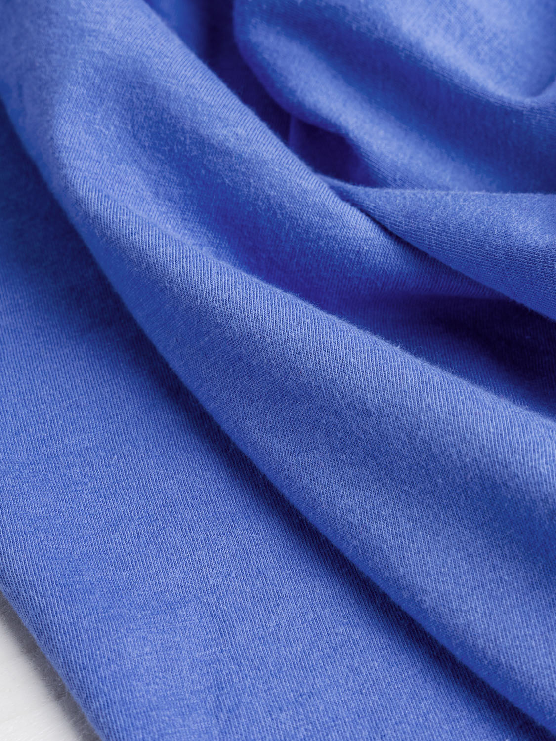 Organic Cotton Jersey Knit - Azure | Core Fabrics