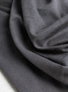 Organic Cotton Jersey Knit - Graphite | Core Fabrics