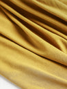 Organic Cotton Jersey Knit - Mustard | Core Fabrics
