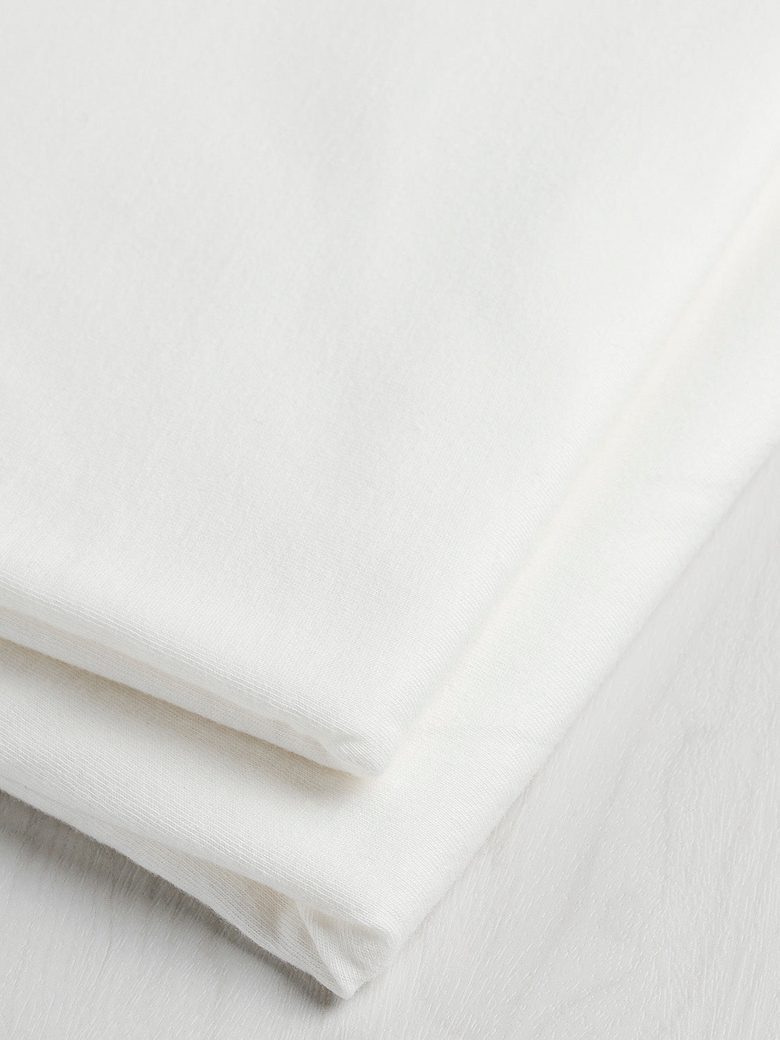 Organic Cotton Jersey Knit - Off White