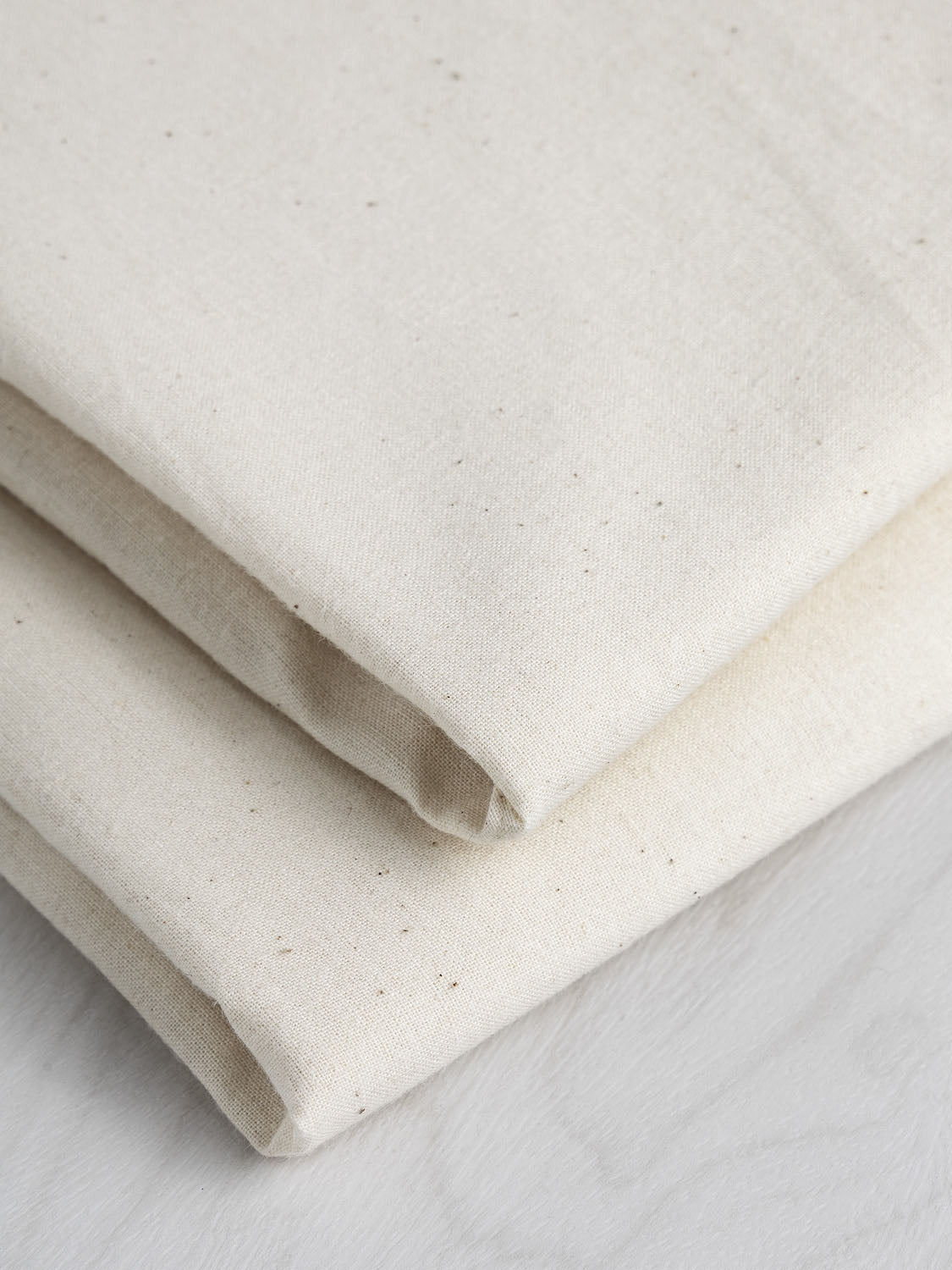 62 Organic Cotton Muslin Fabric Unbleached, by the yard