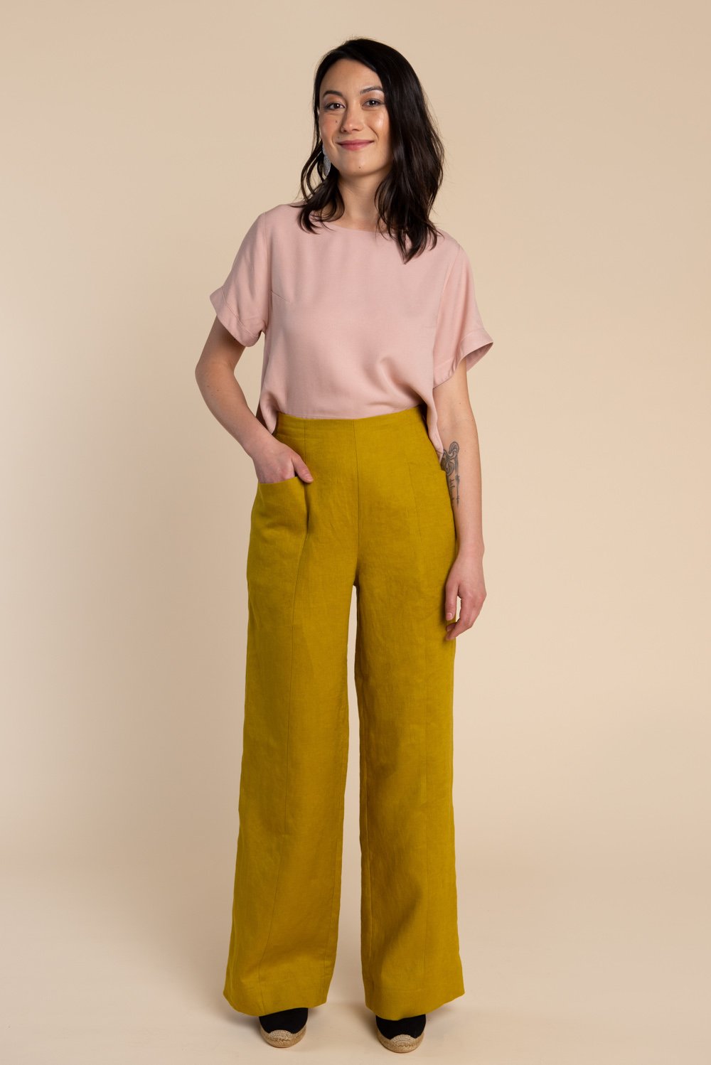Elastic Fantastic: Miller Trousers and Pietra Pants - I sew
