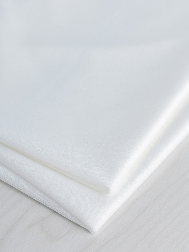 Midweight Fusible Stretch Interfacing - White