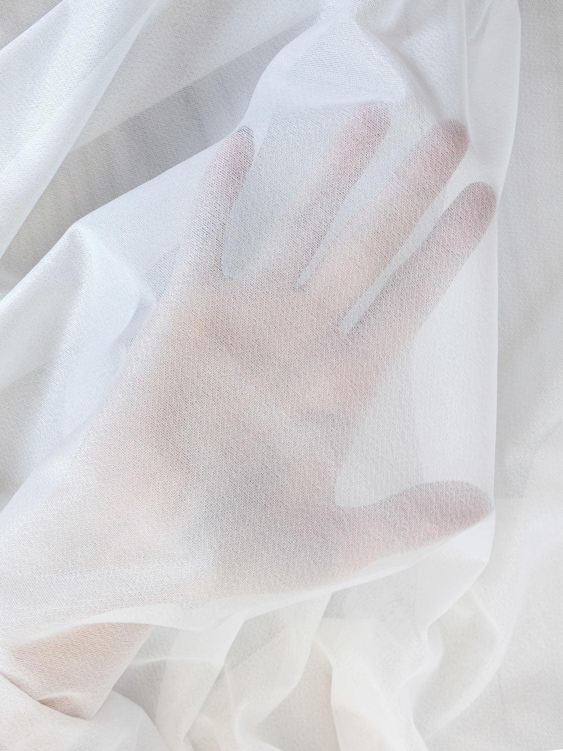 Recycled Midweight Stretch Interfacing - White | Core Fabrics