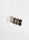 Recycled Paper 16mm (5/8') Buttons - 6 pack | Core Fabrics
