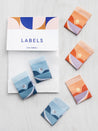 Core Fabrics Sewing Label Multipack - Sunrise/Sunset - 6 pack | Core Fabrics