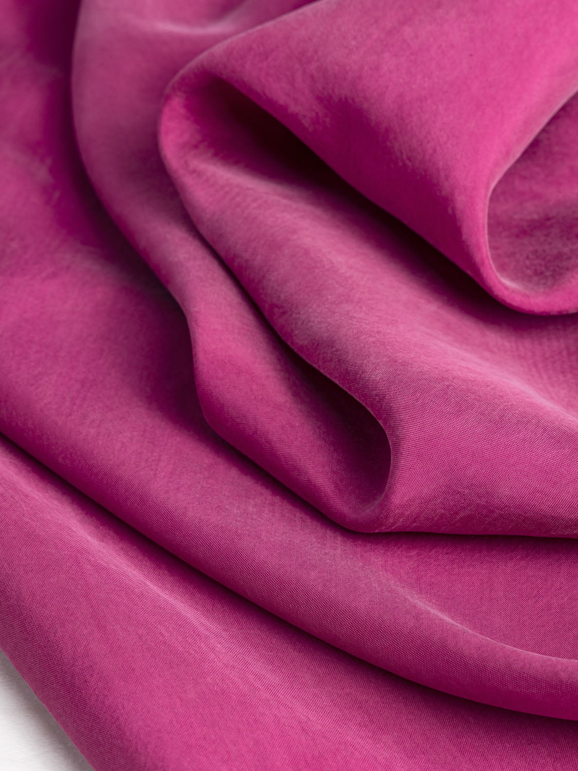 Sandwashed Cupro - Magenta | Core Fabrics