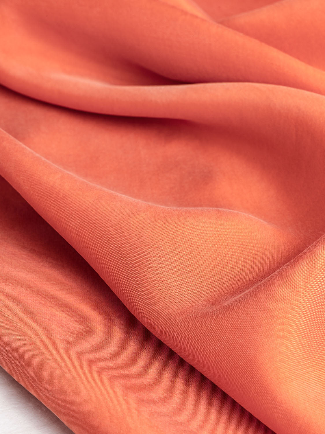 Sandwashed Cupro - Papaya | Core Fabrics