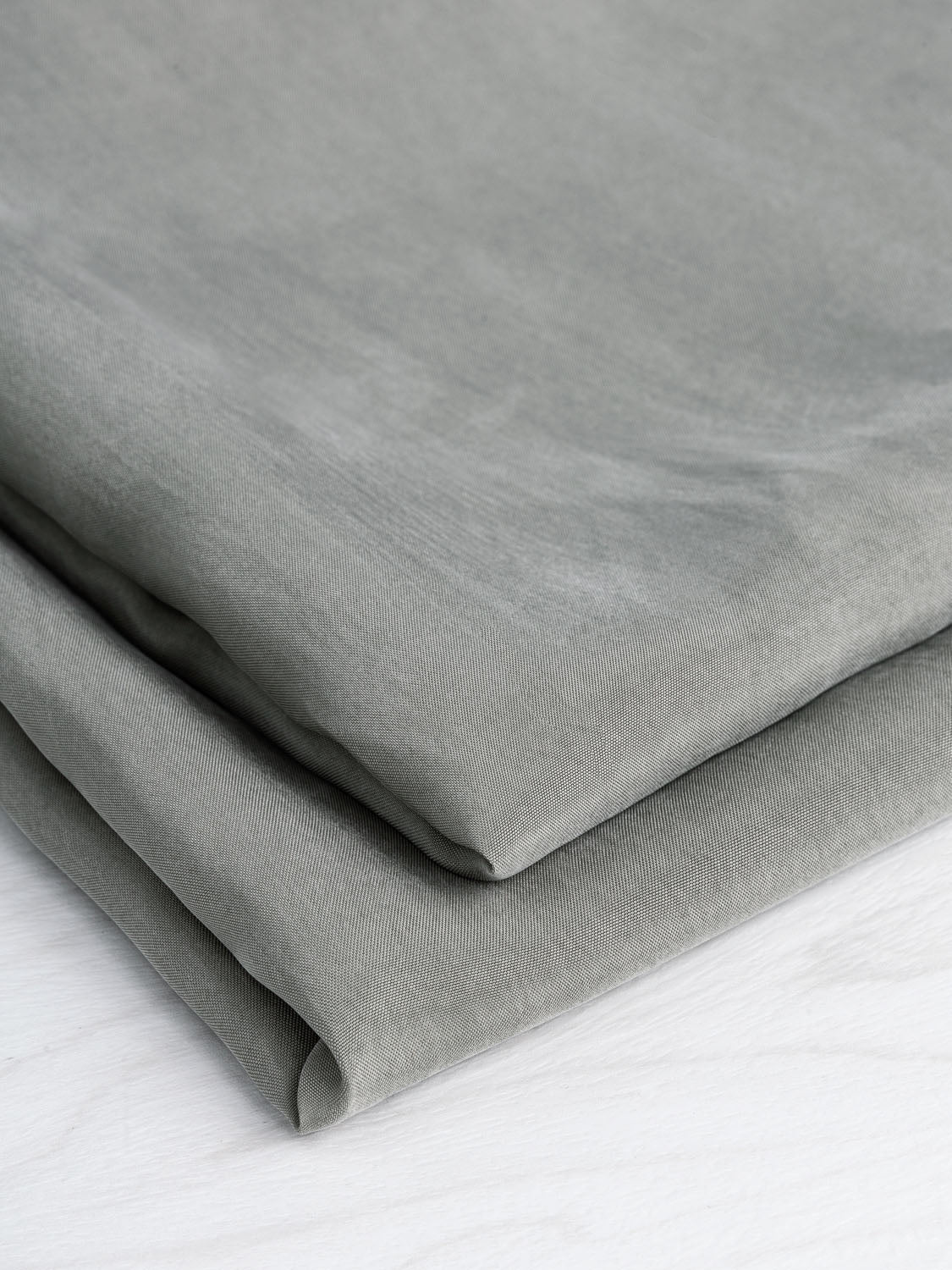 Sandwashed Cupro - Sage | Core Fabrics