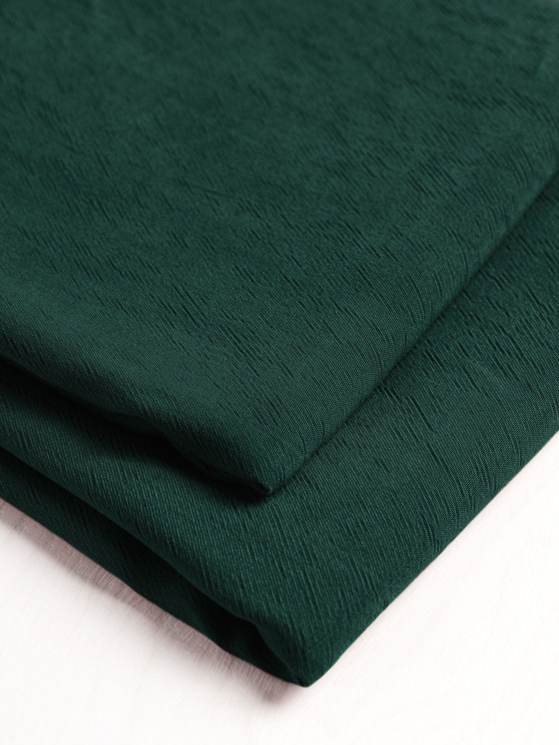 Sandwashed Textured Tencel™ Viscose - Forest | Core Fabrics