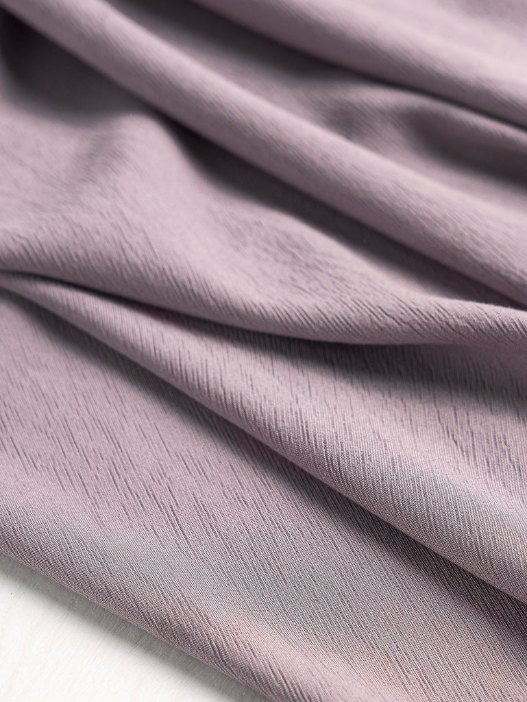 Sandwashed Textured Tencel™ Viscose - Lilac