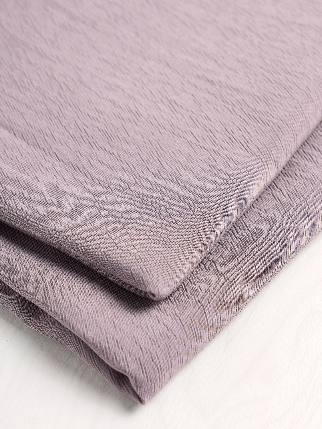Sandwashed Textured Tencel™ Viscose - Lilac | Core Fabrics