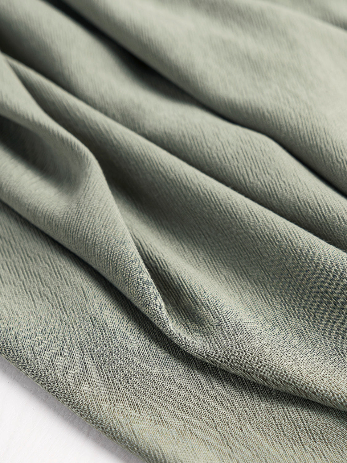 Sandwashed Textured Tencel™ Viscose - Moss | Core Fabrics