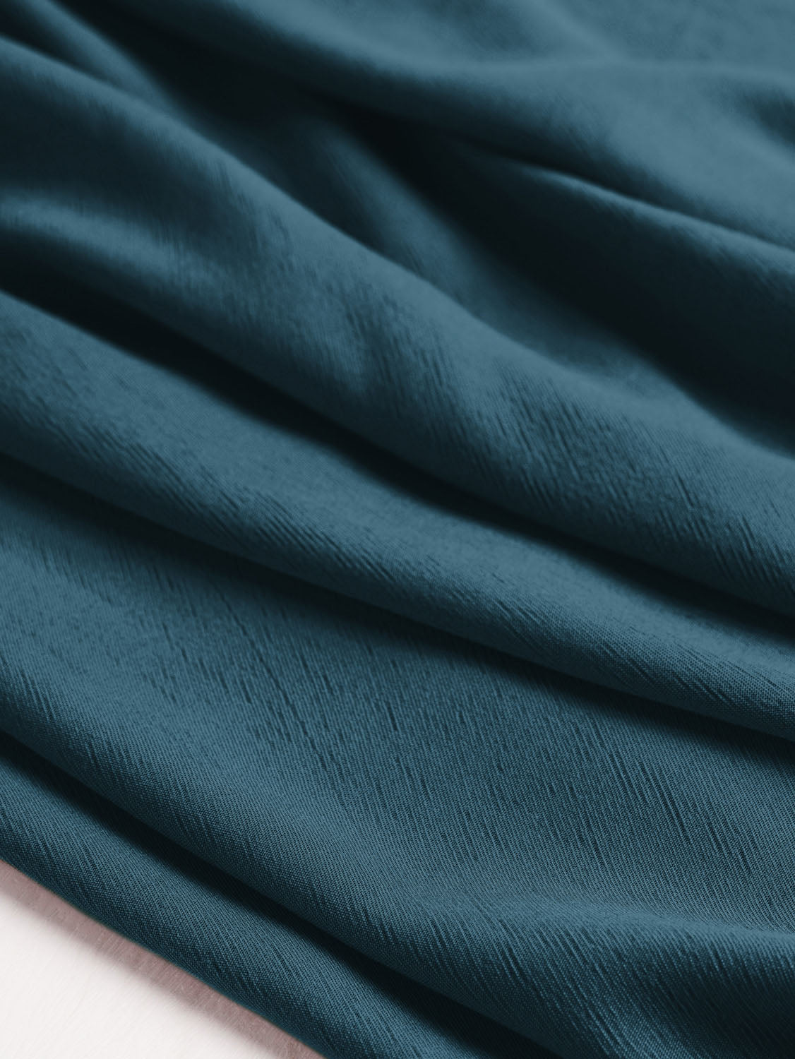 Sandwashed Textured Tencel™ Viscose - Teal | Core Fabrics