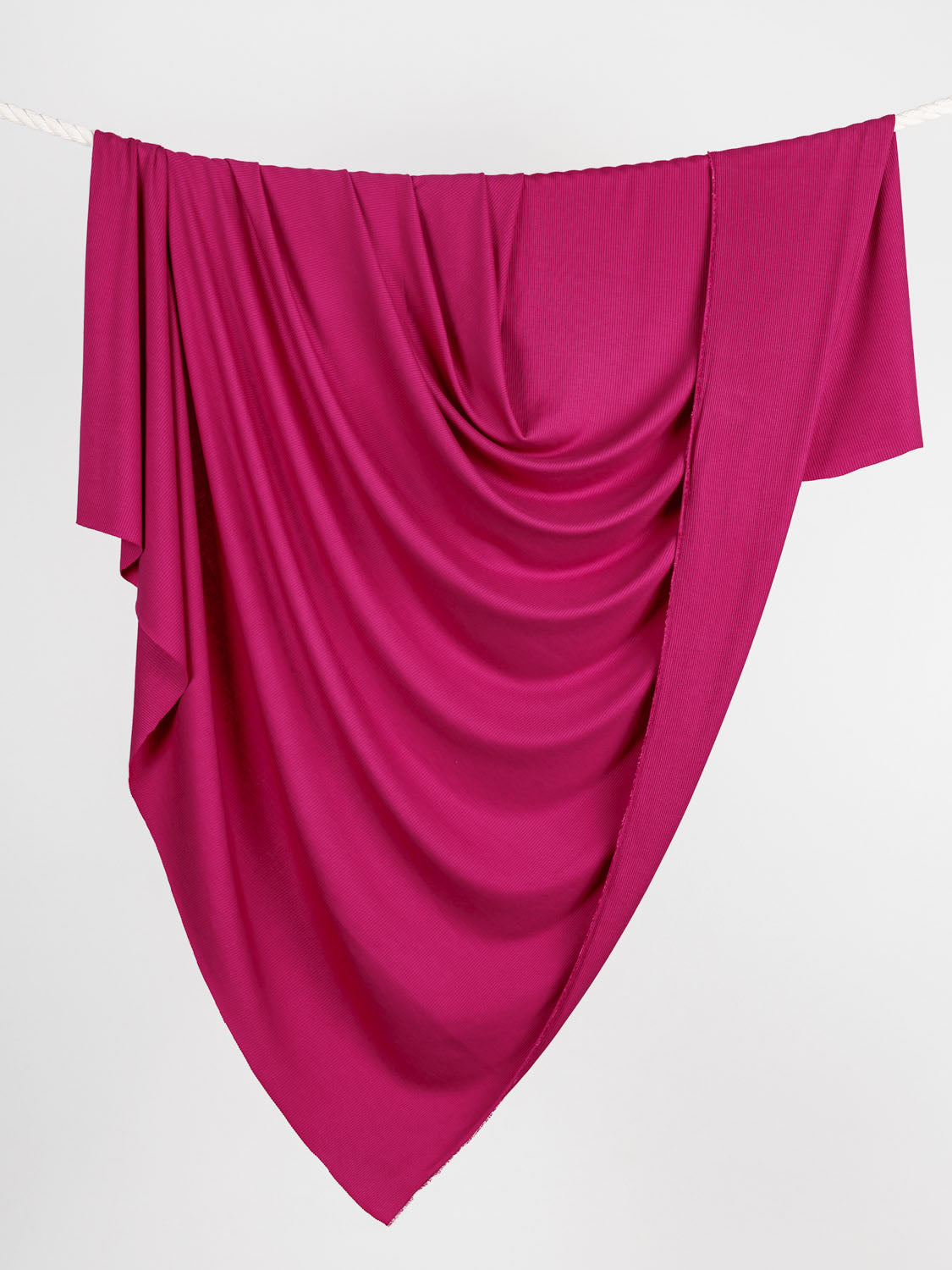Tencel™ Modal Spandex Ribbed Knit - Hot Pink | Core Fabrics