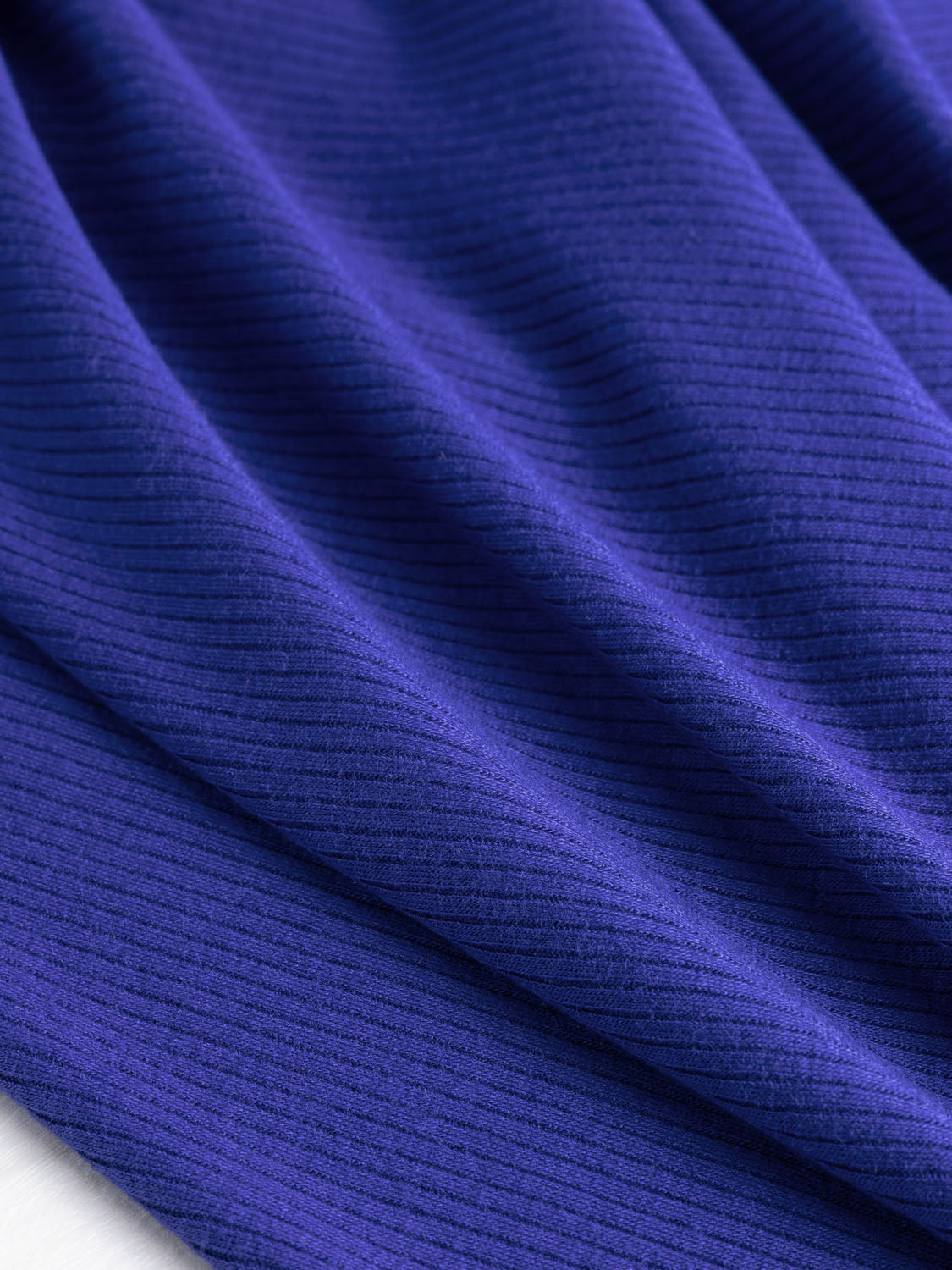 Tencel™ Modal Spandex Ribbed Knit - Royal Blue | Core Fabrics
