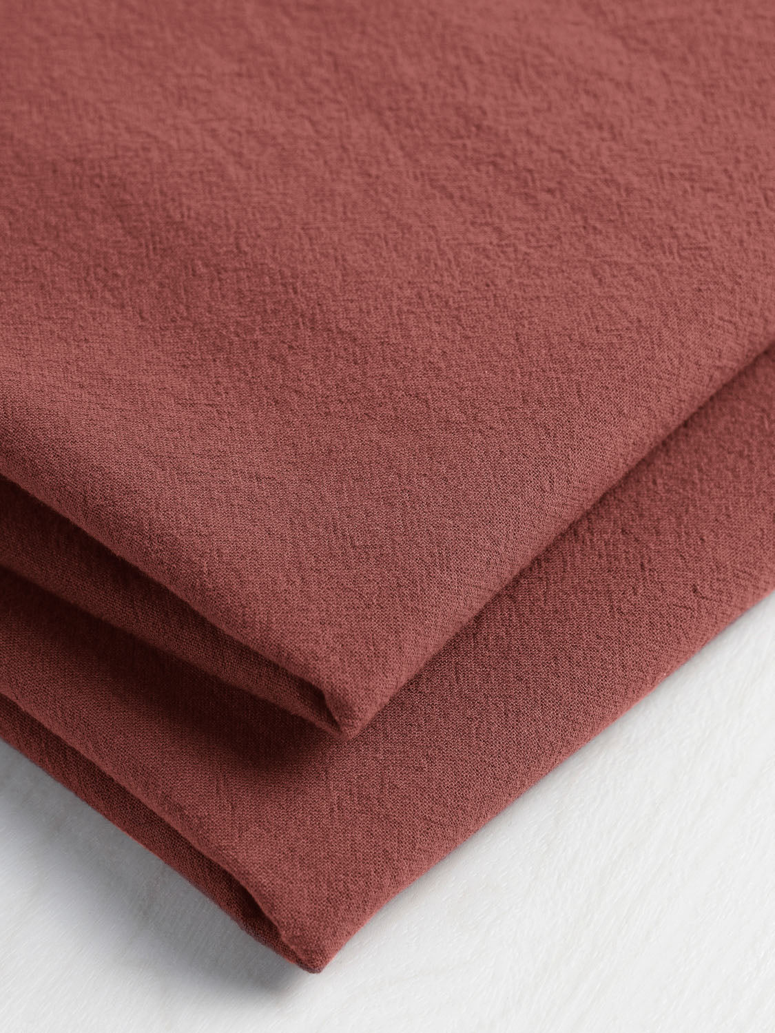 Textured Non-Stretch Cotton - Mahogany | Core Fabrics