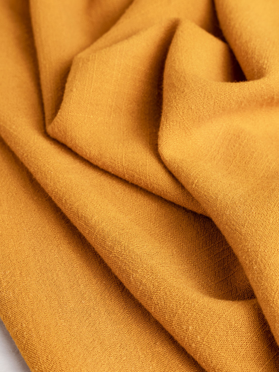 Textured Viscose Linen - Amber | Core Fabrics
