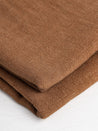 Textured Viscose Linen - Burnt Umber | Core Fabrics