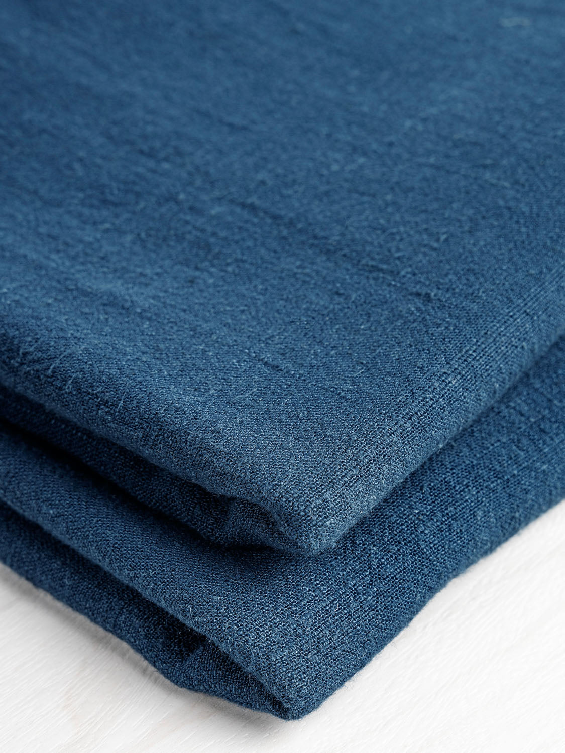 Textured Viscose Linen - Deep Teal | Core Fabrics