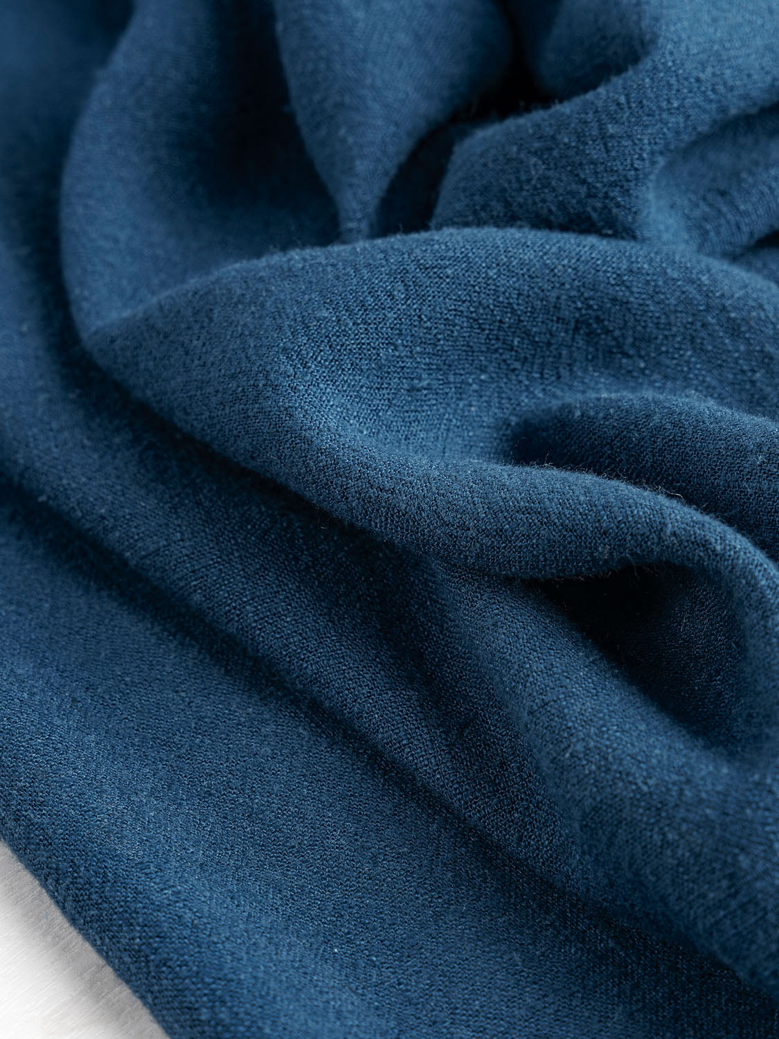 Textured Viscose Linen - Deep Teal | Core Fabrics