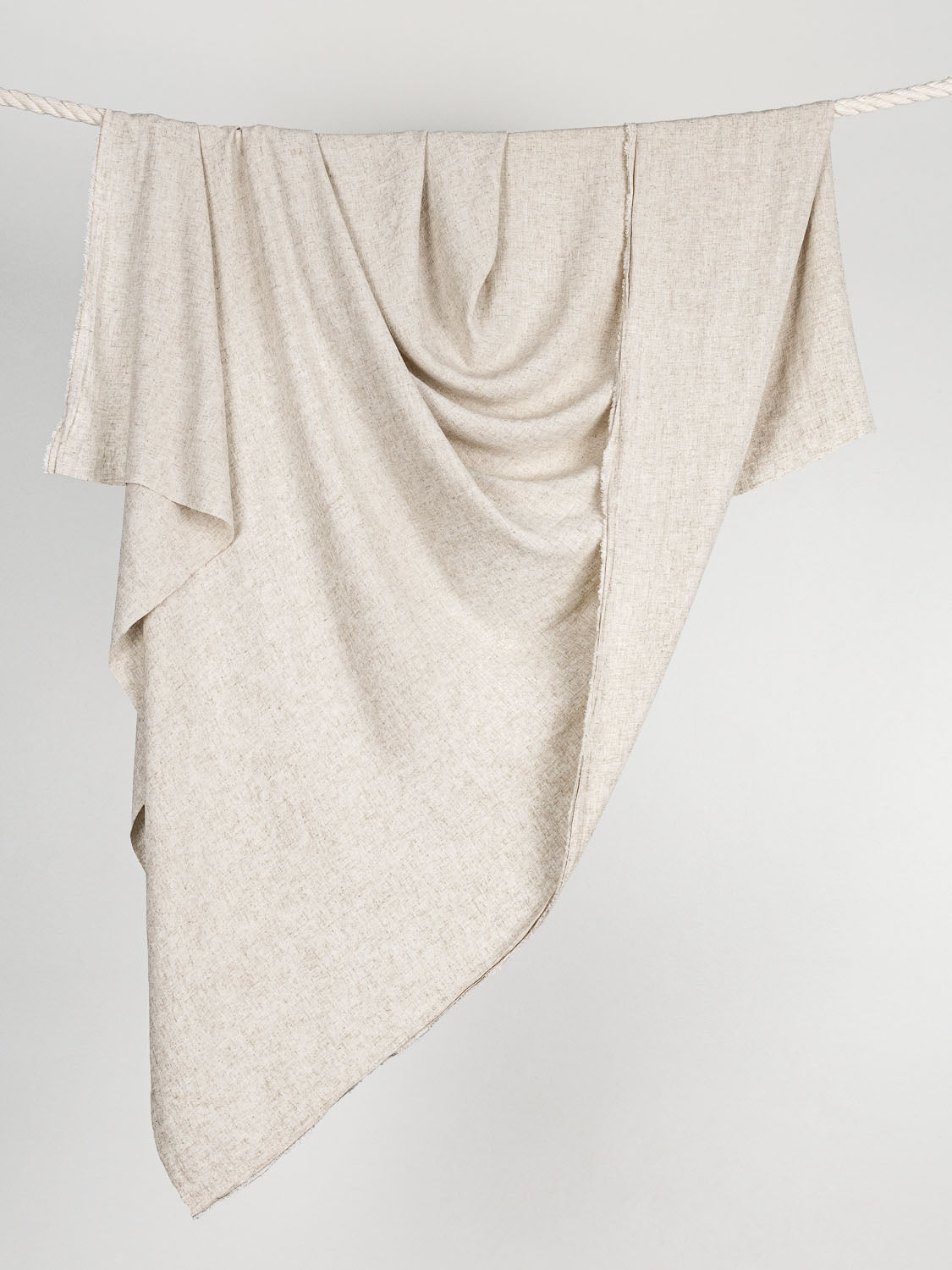 Textured Viscose Linen - Natural | Core Fabrics