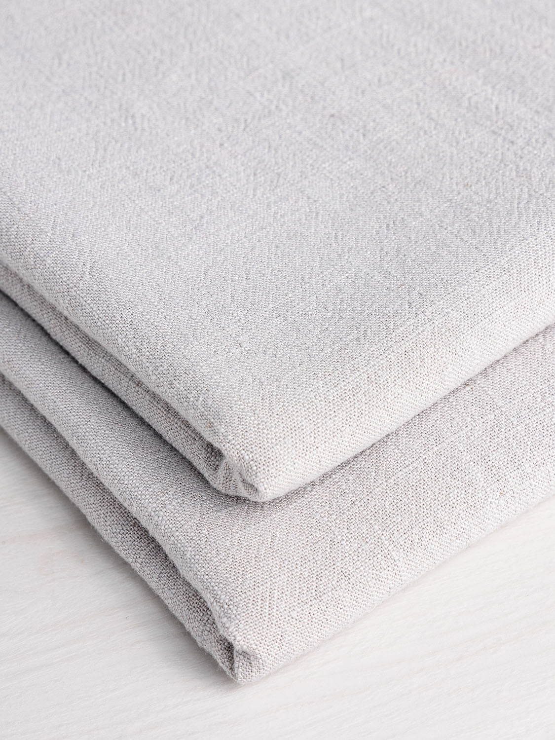 Textured Viscose Linen - Pearl Grey | Core Fabrics
