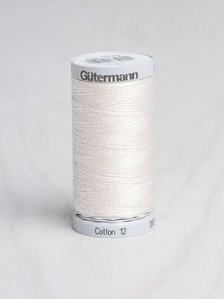 Gütermann Cotton 12wt Thread 200m - Warm Wine 5770 | Core Fabrics