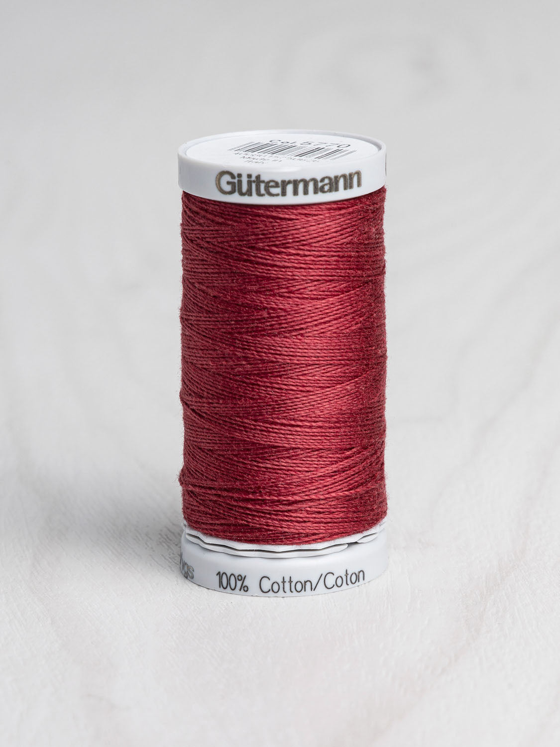 Gütermann Cotton 12wt Thread 200m - Merlot 5770 | Core Fabrics