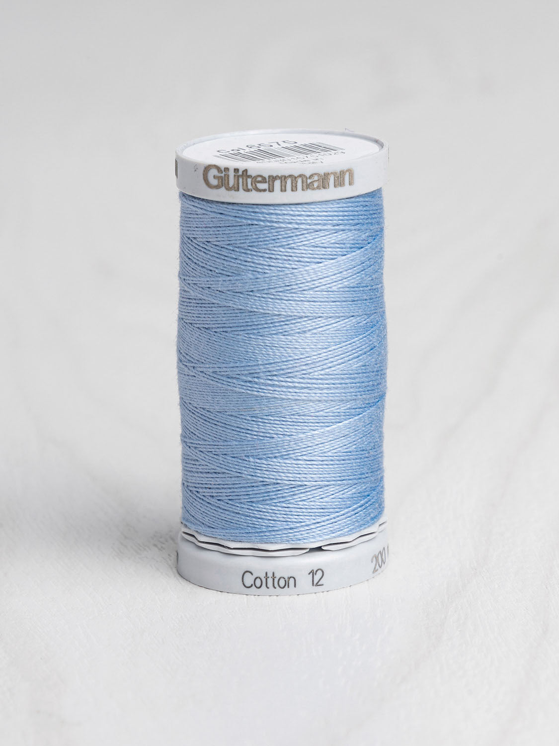 Gütermann Cotton 12wt Thread 200m - Sky Blue 6575 | Core Fabrics