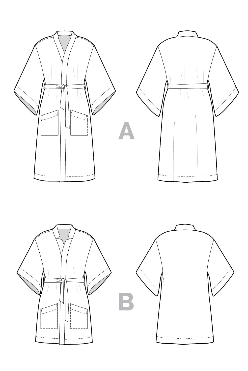 Veronik Robe PDF Pattern | Core Fabrics