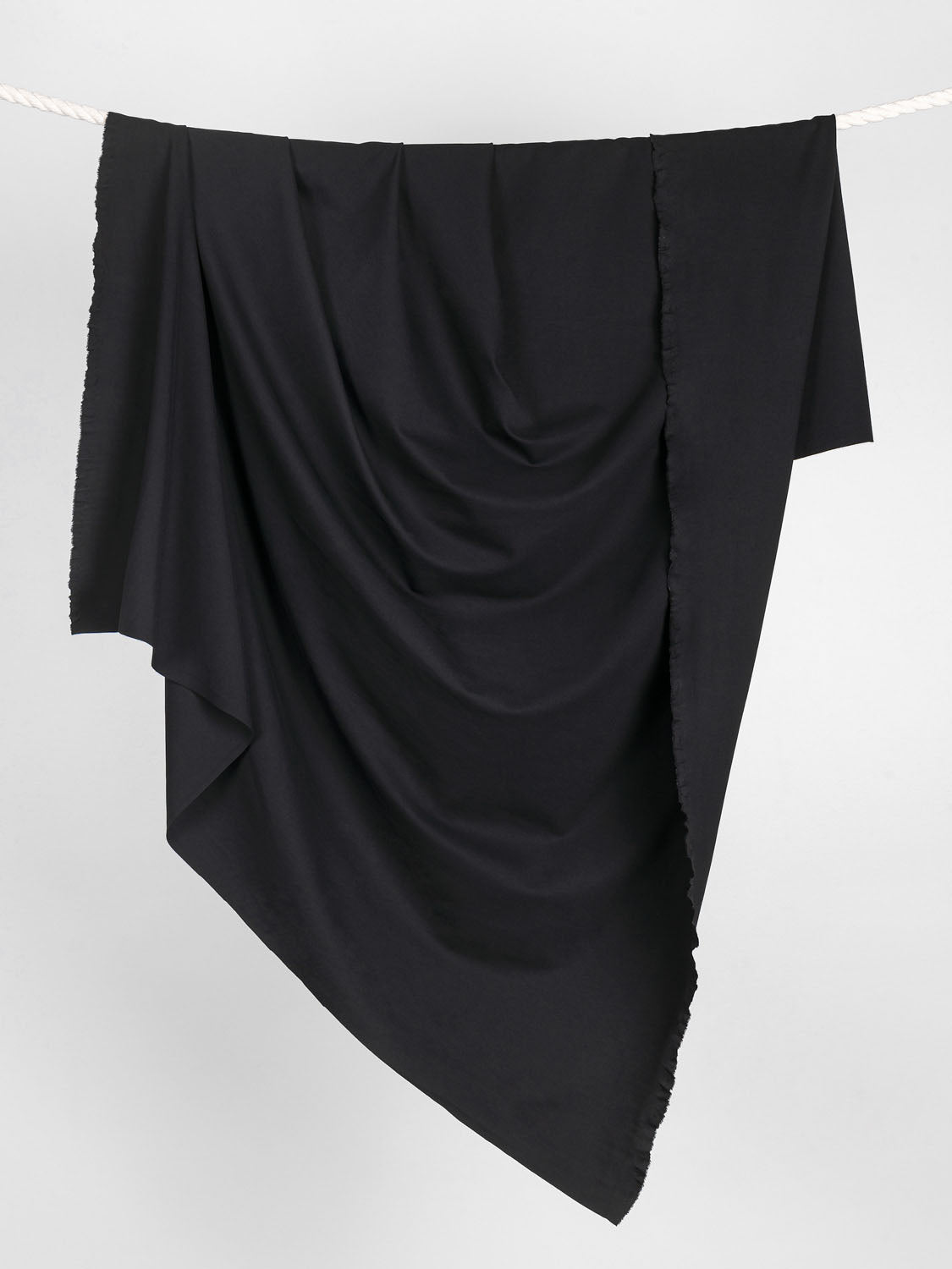 Viscose Ponte Knit - Black | Core Fabrics