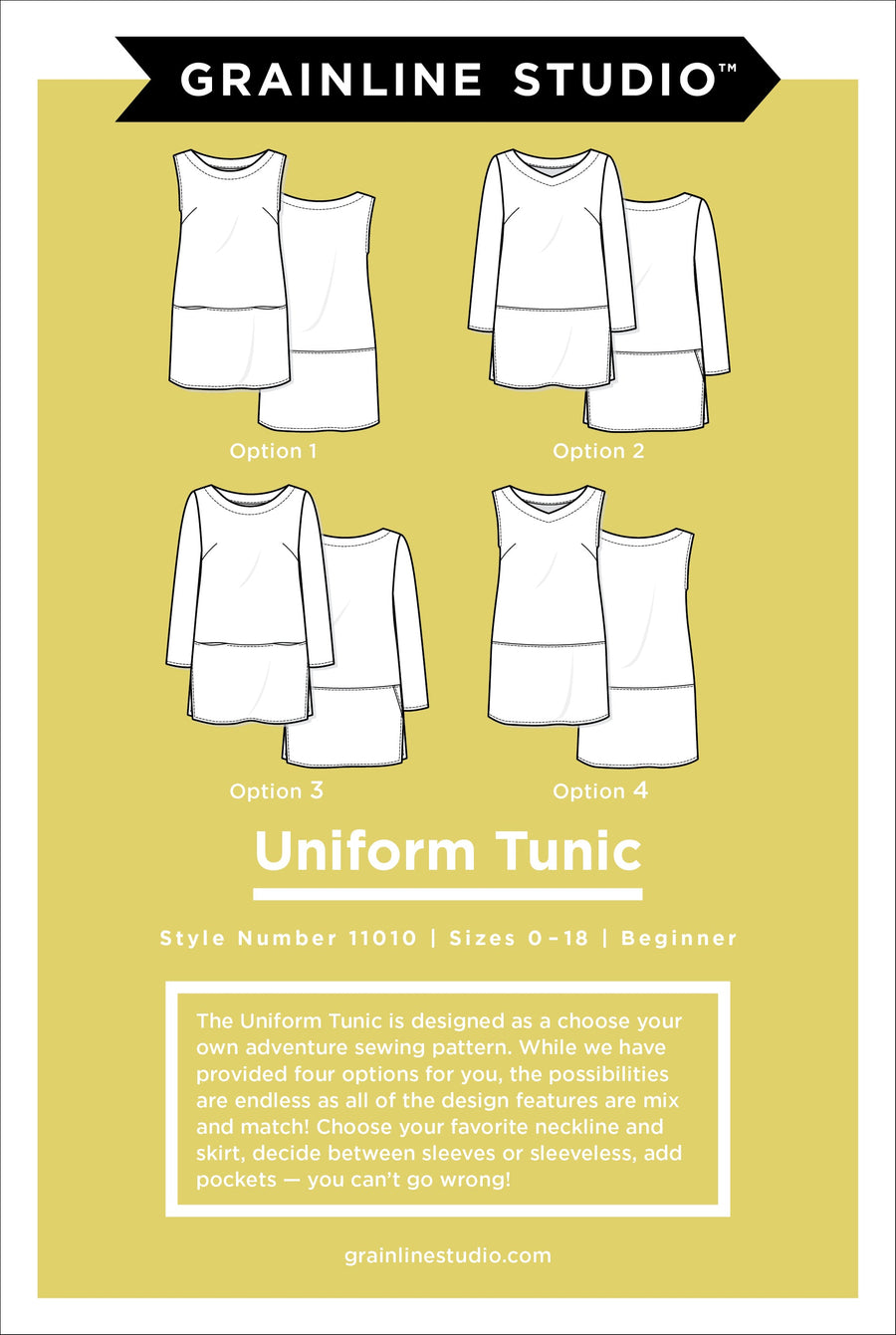 Grainline Pattern - Uniform Tunic | Core Fabrics